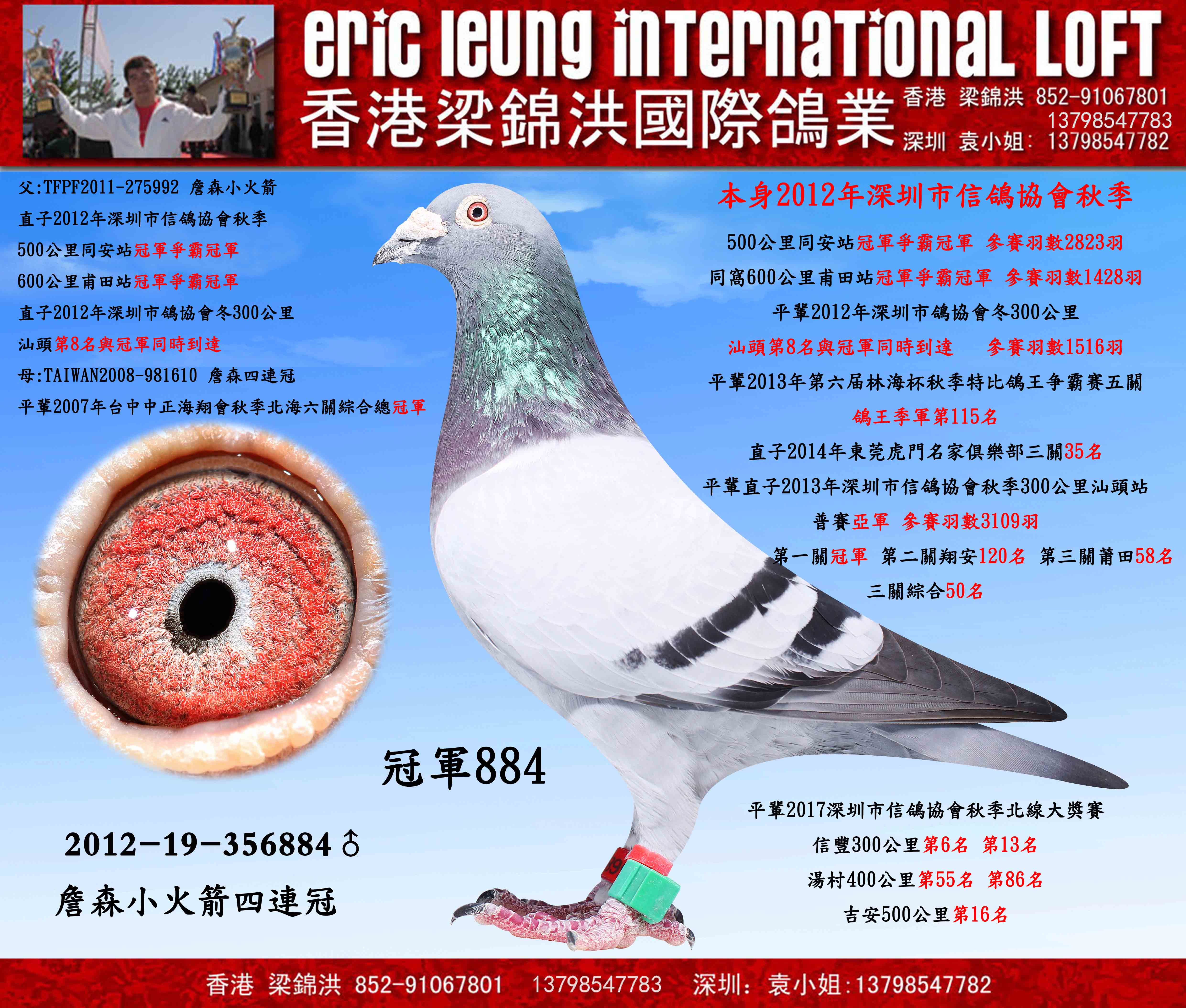 12年秋季500公里冠军_香港梁锦洪国际鸽业_ ag188.com