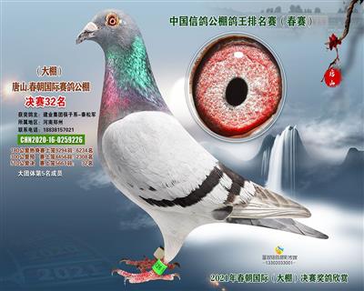 唐山大春潮决赛32名