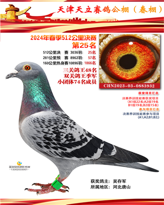 24年天津天立决赛25名，双关季军