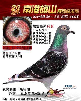 旗山俱乐部千元组季军